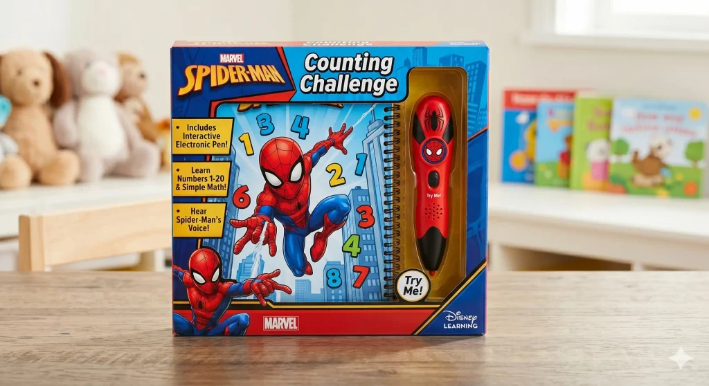 spiderman counting challenge